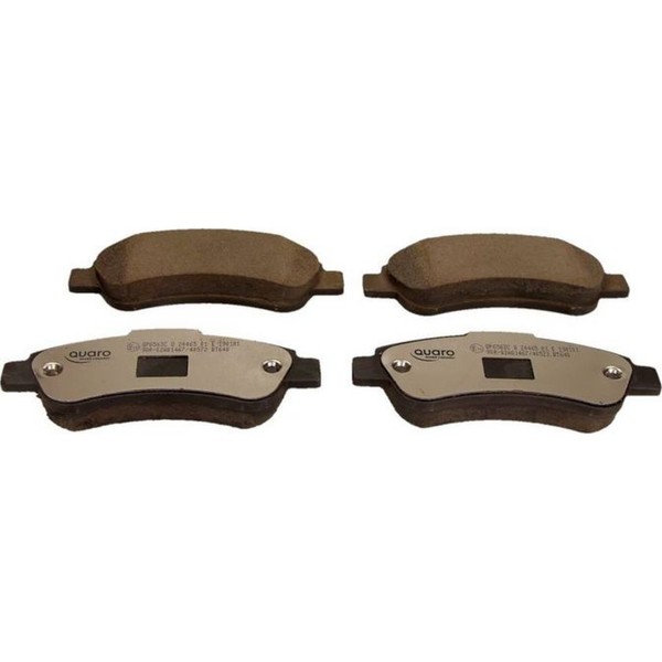 Quaro QP6563C Bremsbelagsatz FüR Fiat Peugeot Citroen Opel Ducato Boxer Jumper-image