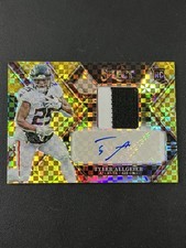 2022 Panini Select Tyler Allgeier Gold RPA Patch Auto /10 RC