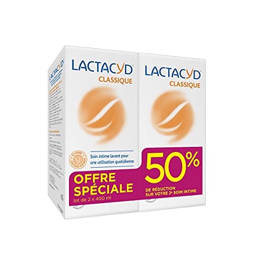 Lactacyd Classique Soin intime lavant quotidien 200ml pour une fraîcheur durable