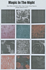 Retired Stampin' Up Magic In The Night 12" x 12" Double-Sided DSP