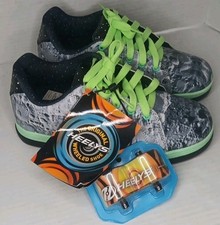 HEELYS Split Glow Skate Shoes Kids Size 6 Youth New Without Box Or Skate Key