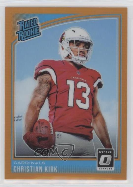 2018 Donruss Optic Rated Orange Prizm 181/199 Christian Kirk #163 Rookie RC 06xn