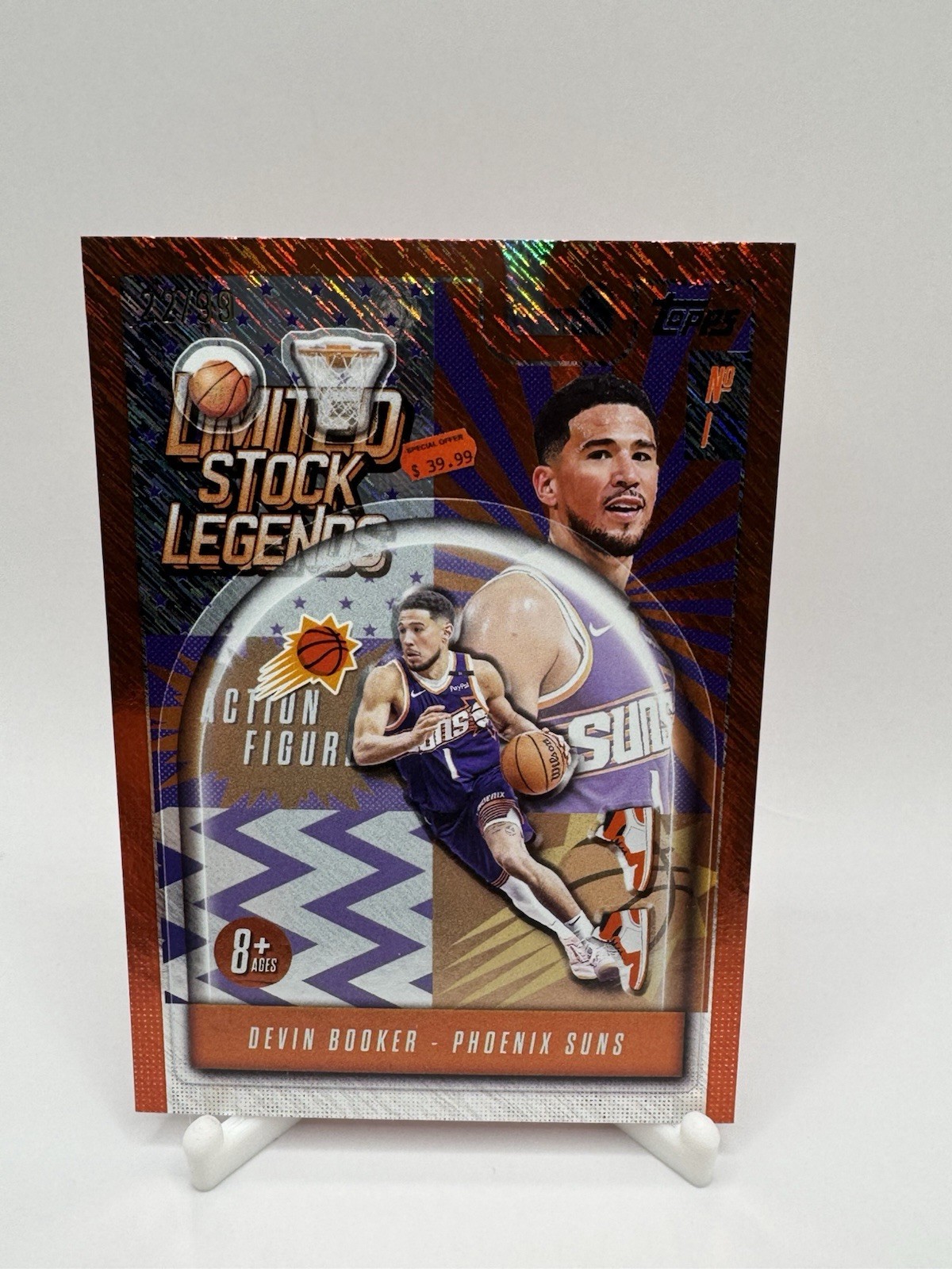 2025-26 Topps - Limited Stock Legends Devin Booker #LST-36 /99