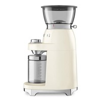 Smeg 50's Style Electric Coffee Grinder, Cream, CGF03CRUK