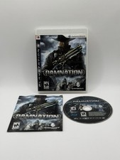 Damnation (PlayStation 3 PS3) - CIB Complete W/Manual - Tested & Working - Clean