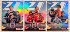 2024 Topps Chrome F1 Z & More Verstappen Hamilton Prost 3 Card Insert Lot NM