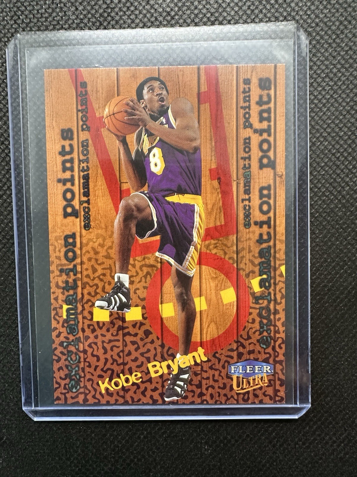 1998-99 Ultra Kobe Bryant Exclamation Points #9 With Sleeve