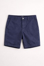 Bonobos Blue Chino Shorts Men's Size 32 Cotton Spandex Flat Front 7" Inseam