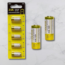 23A 12 Volt Battery 12V Alkaline Battery 5 Count,23A 12v Battery for Remote