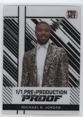 2024 Leaf Collective Pro Set Pre-Production Proof 1/1 Michael B Jordan 12l9
