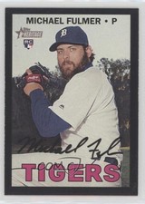 2016 Topps Heritage High Number Wal-Mart Black Border Michael Fulmer 0p0