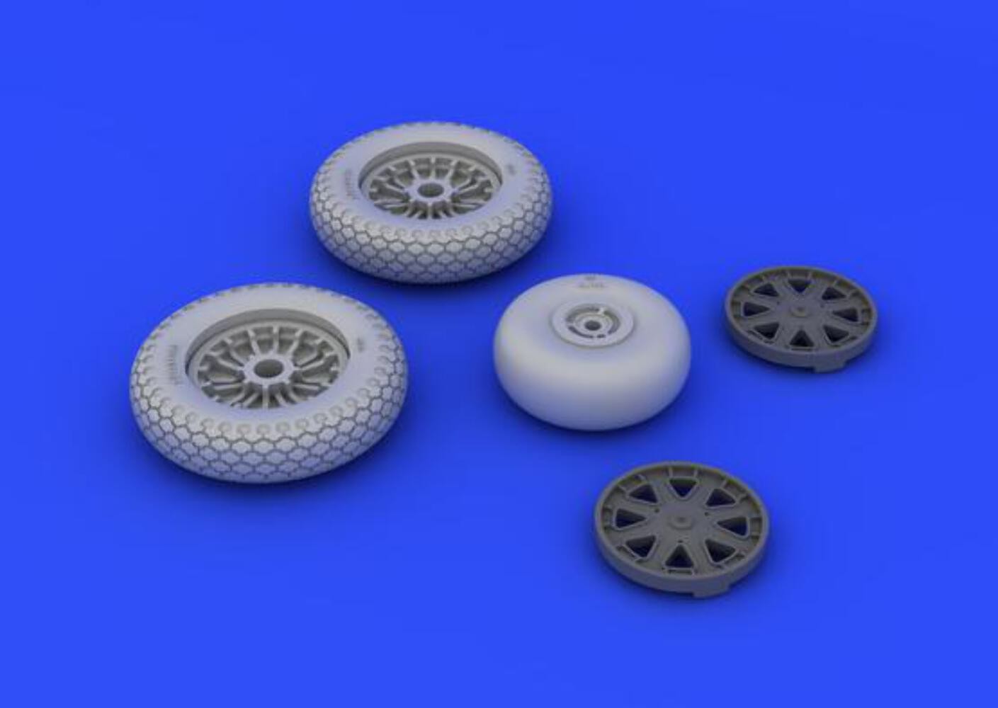 Eduard Brassin 648202 1:48 Bell P-39 Airacobra early wheels with weighted tyre e