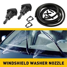 Universal Windshield Car Wiper Washer Squirter Nozzle Spray Jet Kit Fluid Hose Universal Windshield Car Wiper Washer Squirter Nozzle Spray Jet Kit Fluid Hose