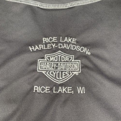 Harley Davidson Hemd Damen mittelgrau Motorradfahren Freizeit Rice Lake, WI - Bild 8 von 11
