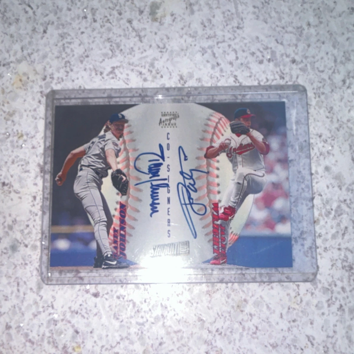 Randy Johnson Baseball Original Autographed Sports Trading Cards