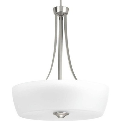 Progress Lighting - P500030-009 - Leap - Pendants Light - 3 Light brushed nickel