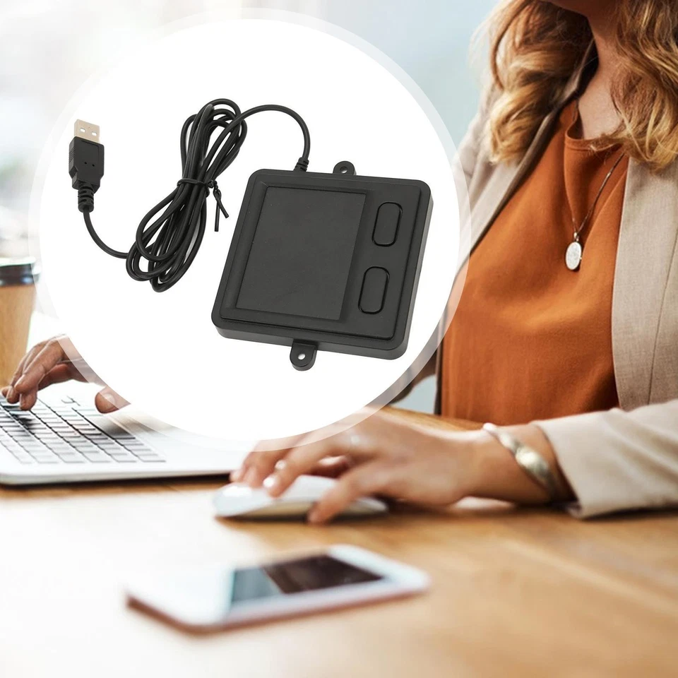 USB Wired Touchpad Multifunction Trackpad Mouses for Office Laptops Desktops - Image 4 of 4