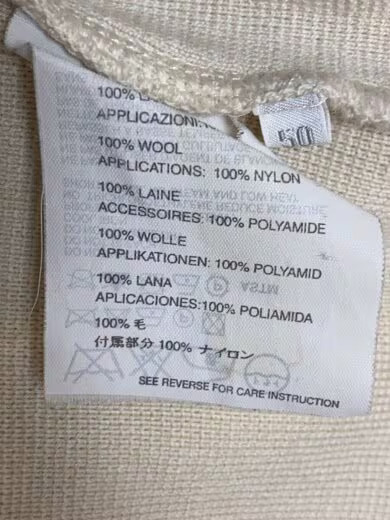 PRADA SPORT/Driver's Knit/50/Wool/Cream thumbnail 5