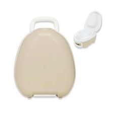 My Carry Potty - Natural Beige Travel Potty, Award-Winning Portable Toddler T...