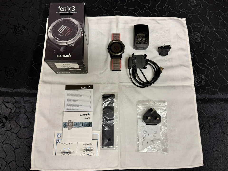 GARMIN fenix 3 - MULTI-SPORT TRAINING GPS WATCH - !! OHNE Brustgurt HRM-Run !! - Bild 4 von 4