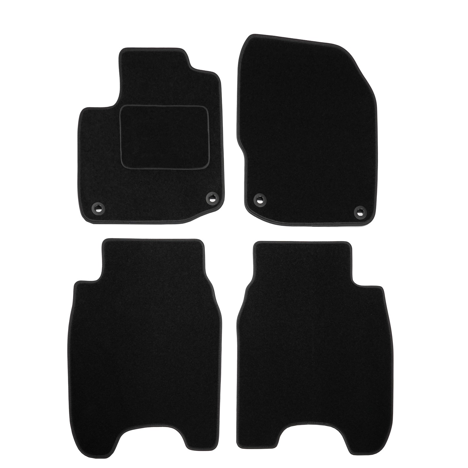 Tapis de sol Honda Civic 2012-2016 antidérapants en velours épais antistatique