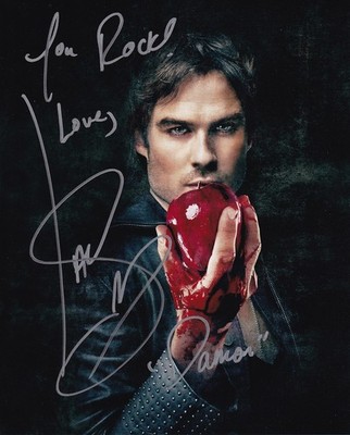 IAN SOMERHALDER signed autograph 20x25 VAMPIRE DIARIES in person autograph ACOA