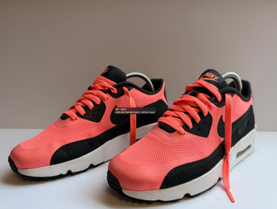 Nike Air Max 90 Ultra 2.0 Lava Glow/Anthracite-White Womens Size 7