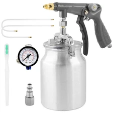 Undercoating Spray Gun Kit, Air Rust Proofing and Undercoating Gun, 1000ml Cup
