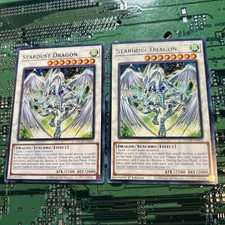 Carte Yugioh Dragon De Poussière D'Étoiles – Toon Chaos – Rare Réédition – Allemand – Near Mint – MZTCG