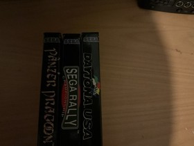 Daytona USA & Sega Rally & Panzer Dragoon -  Sega Saturn Games Bundle