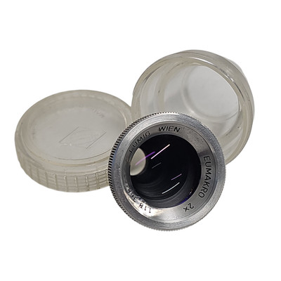 Eumig Wien EUMAKRO 2x 118 368 Lens Linse Aufsatz mit Schutzhülle