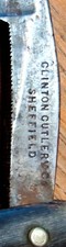 Clinton Cutlery Co Vintage Straight Razor