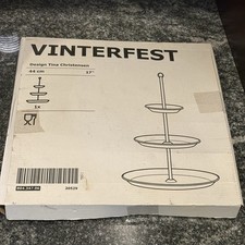 IKEA 3 Tier Serving Tray Vinterfest 804.347.0...