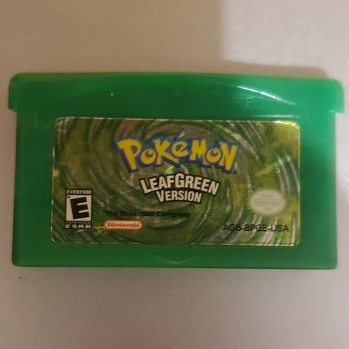 Nintendo Pokémon: LeafGreen Version for Game Boy Advance GBA E NTSC-U/C