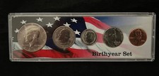 2016 Birth Year Set 5 Bright Uncirculated Coins FREE SHIPPING