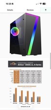 Seven Gaming PC Bundle i5 16GB Ram HDD+ SSD GT730 4GB FiercePC + Monitor ++