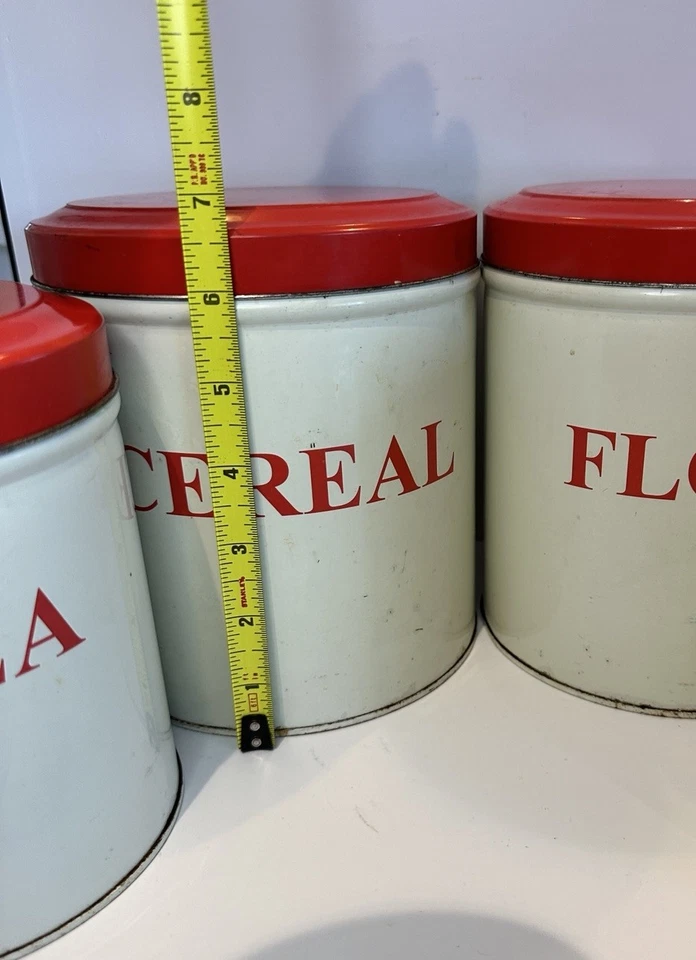 Juego de botes de cocina de hojalata Tala hecho en Inglaterra Foto 4 de 4