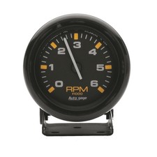 Auto Meter 2306 Autogage Mini Tachometer2.750 In. Black Dialblack Bezel Auto Meter 2306 Autogage Mini Tachometer2.750 In. Black Dialblack Bezel