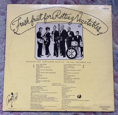 DEAD KENNEDYS –Fresh Fruit For Rotting Vegetables LP 1st Press UK