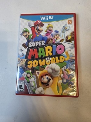 Super Mario 3D World (Nintendo Wii U, 2013) Tested Working CIB Complete