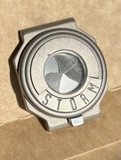 STORM Quartz Stainless Steel Wristwatch Blue Dial Shower Proof 38mm 1374971