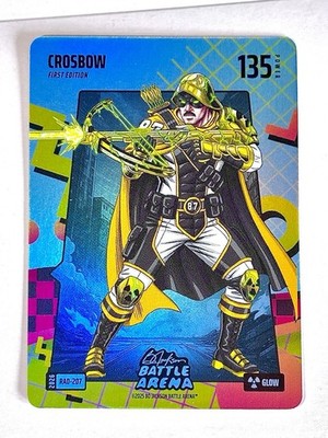 Bo Jackson Battle Arena  Crosbow  Sidney Crosby Glow Rad Error #RAD-207