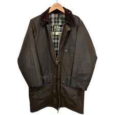 Barbour A98 Solway Zipper Vintage Wax Jacket Olive C36 Small XS 80s 2 Warrant