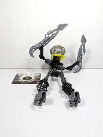 Vintage LEGO Bionicle VAHKI RORZAKH Set #8618 with Canister and Kanoka Disk 2004