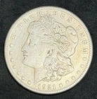 1921-S Morgan Silver Dollar $1, Last Year Issue 90% No Reserve #627