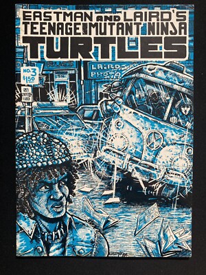 Teenage Mutant Ninja Turtles #3 VF (Mirage Studios 1985)