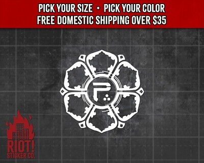 Periphery Decal for Car Sticker for Laptop Progressive Metal, Lotus Decal