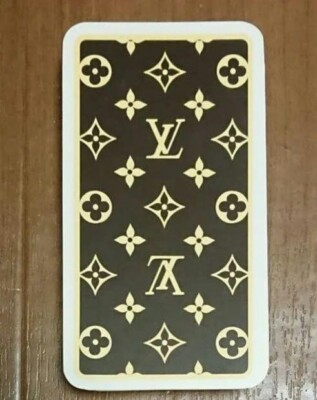 Louis Vuitton Vintage Tarot Card Trump Playing Cards