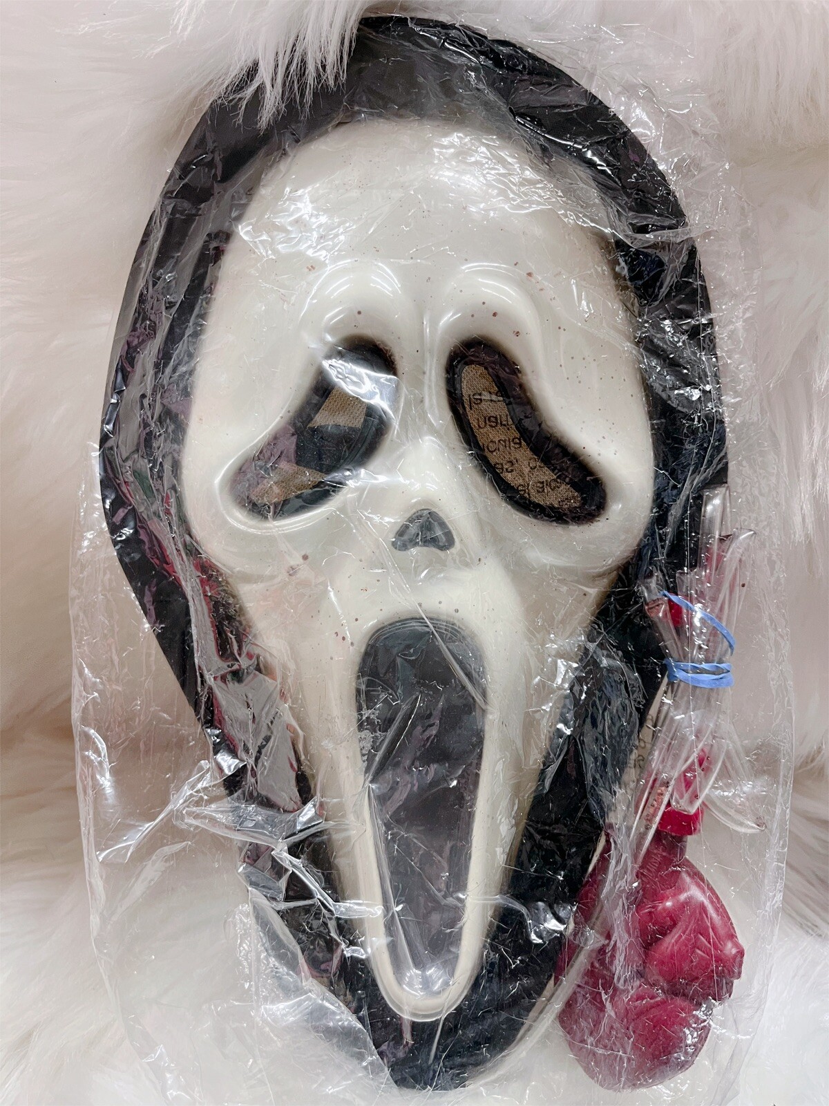 Fun World Ghost Face Bleeding Mask Halloween Cost… - image 4