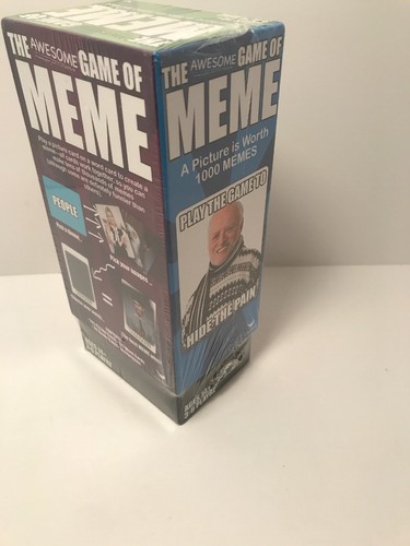 The Awesome Game of Meme Cards NEW Sealed Box Ages 14+ 3-6 Players - Picture 7 of 10